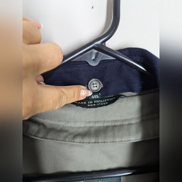 Ralph Lauren Double-Breasted Trench Coat – Size 44S – Detachable Lining & Wool C - Picture 5 of 9